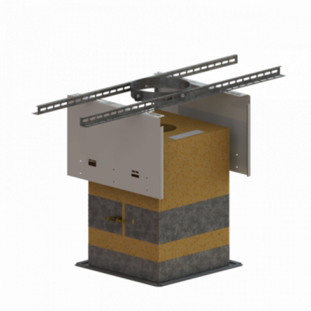 Kit RT 2012 Ø100 plafond droit maison plain pied