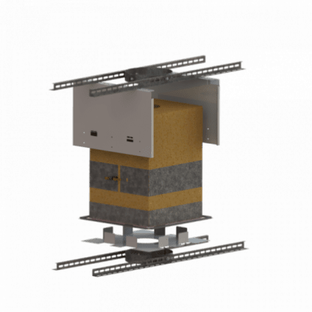 Kit RT 2012 Ø200 plafond droit maison à étage