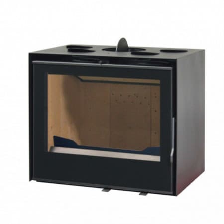 Insert à bois Axis 700 vitre sérigraphiée