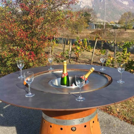 Kit seau à Champagne pour table Vulx Fusion