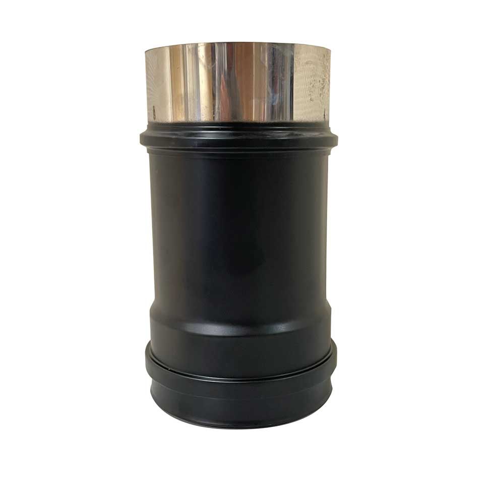Adaptateur Pour Poêle à Granulés MCZ Poujoulat AP-80 PGI - Neuf, Argenté