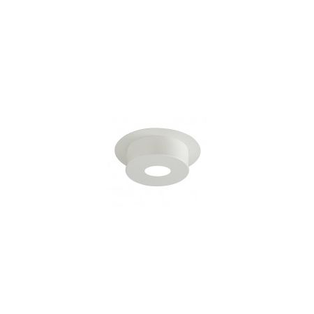 Cache raccord ventilé rond Ø100 petit modèle laqué blanc