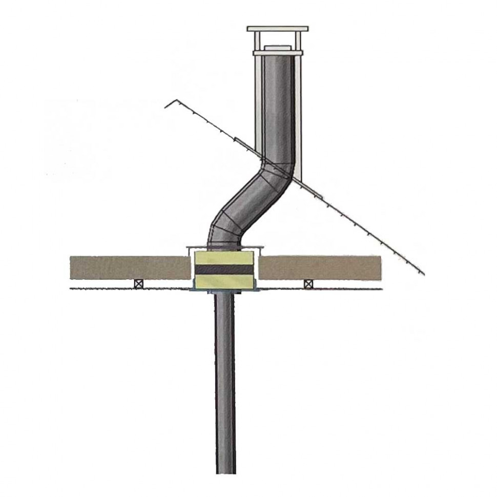 Lot de 5 joints silicone Ø80mm - Raccordement poêle à granulés 