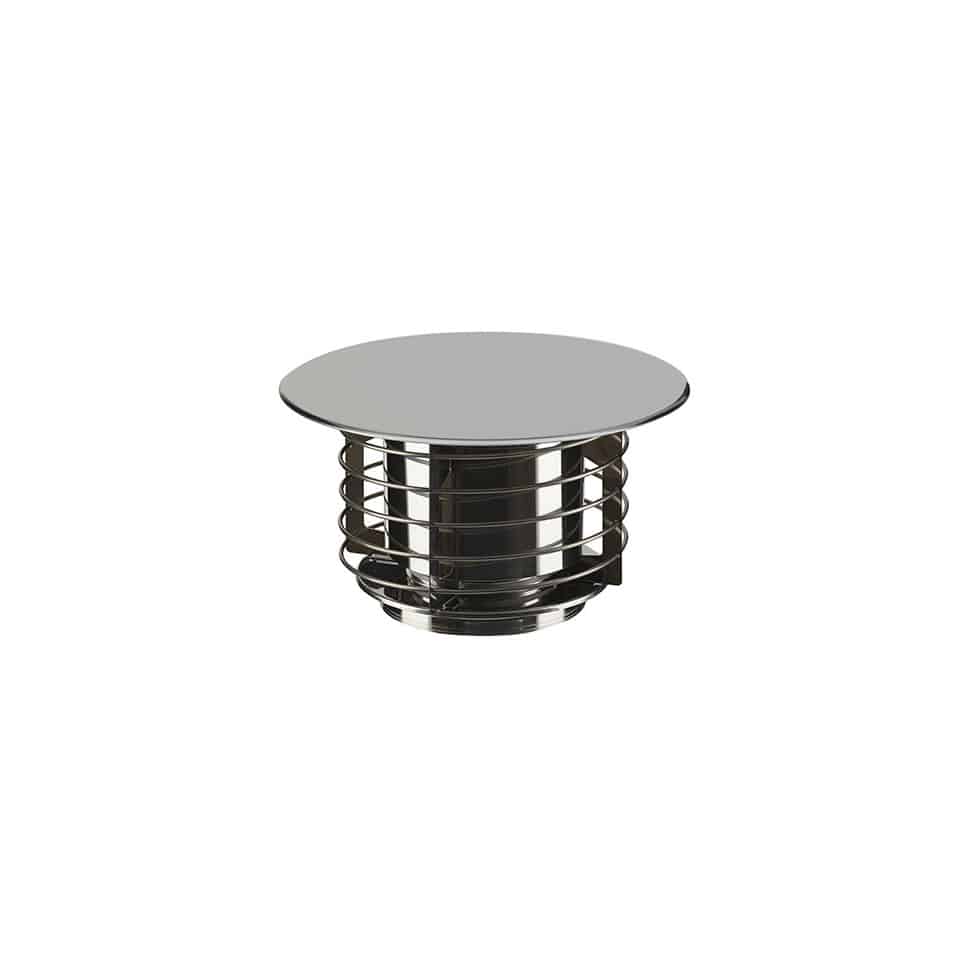 Chapeau de cheminée aspirateur spiral POUJOULAT