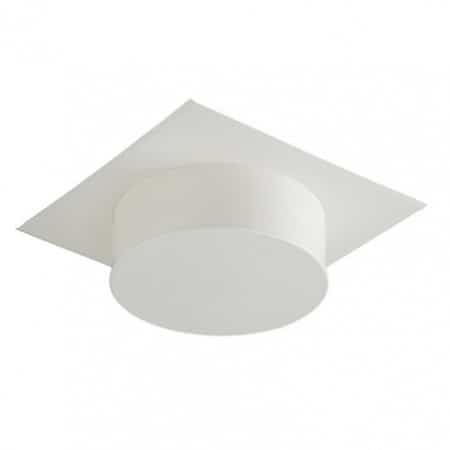 Finition plafond carrée pour conduit en attente FPCA H120I/G150 BLC MAT