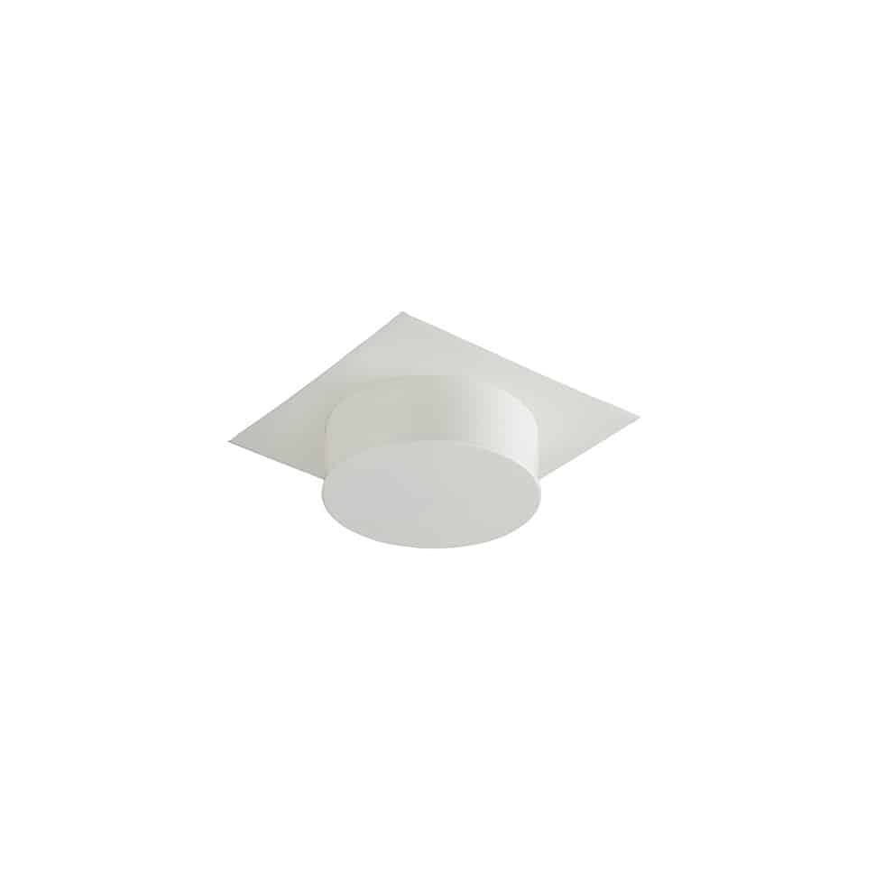 Finition plafond carrée pour conduit en attente FPCA H120I/G150 BLC MAT