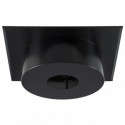 Finition plafond carrée pour conduit en attente FPCA H220I/G NOIR MAT