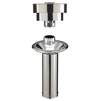 kit adaptation du système PGI sur un conduit de fumée Inox Galva Ø180