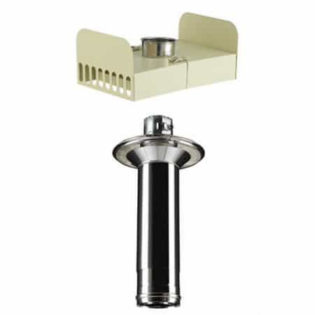 kit adaptation du système PGI sur une sortie de toit modèle PROVENCE conduit Inox Galva Ø150