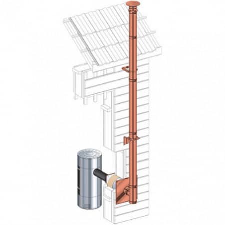 TE ISOLE 135° Pour conduit de raccordement  0:150 ZI