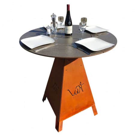 Plateau central pour table Vulx Magma