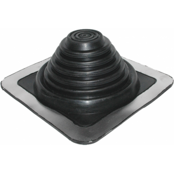 Manchon souple EPDM base carrée avec vis et mastic