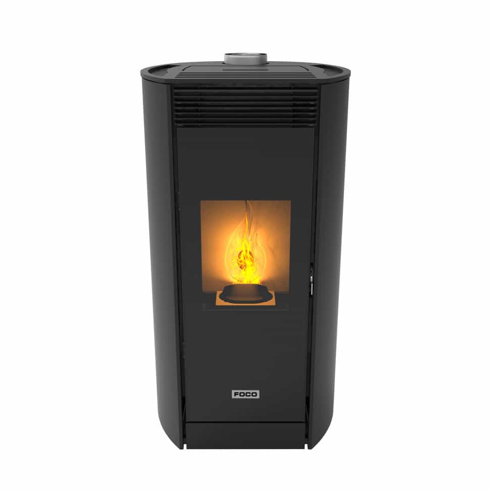Poêle à granulés étanche canalisable MEO 10KW