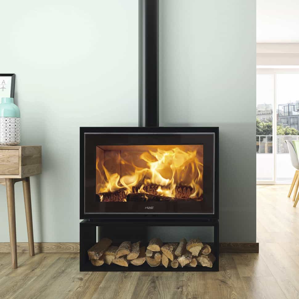 Les produits   Cheminée, poêle - Poêle à bois 7 kW