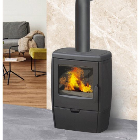 Poêle à bois ALBERTO 9KW