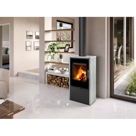 Poêle à bois LAREDO F 4KW