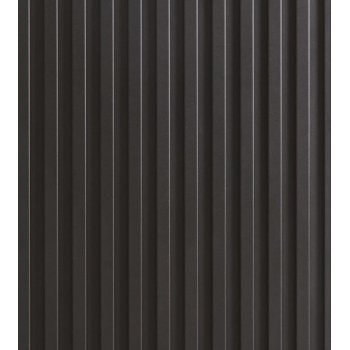 Protection murale noire striée 120cm