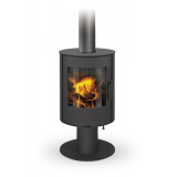 Poêle à bois EVORA T Otop pivotant à 360° 4KW