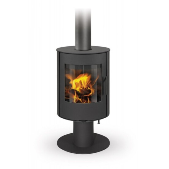Poêle à bois EVORA T Otop pivotant à 360° 4KW