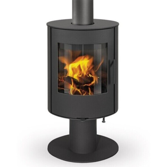 Poêle à bois EVORA T Otop pivotant à 360° 4KW