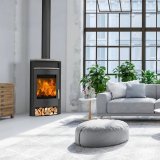 Jakarta poele a bois de Fireplace