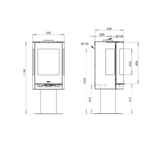 Dimensions Aduro 9.3 lux