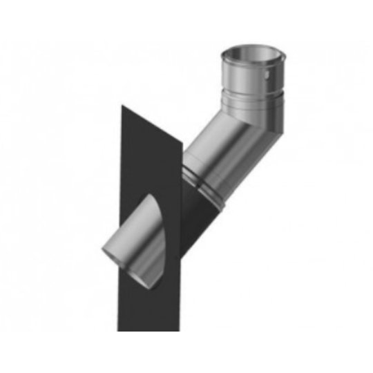 KIT RACCORD TUBAGE 45 DEGRES A CLIPSER