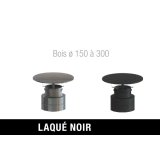 CHAPEAU SIMPLE Ø150-210 NOIR