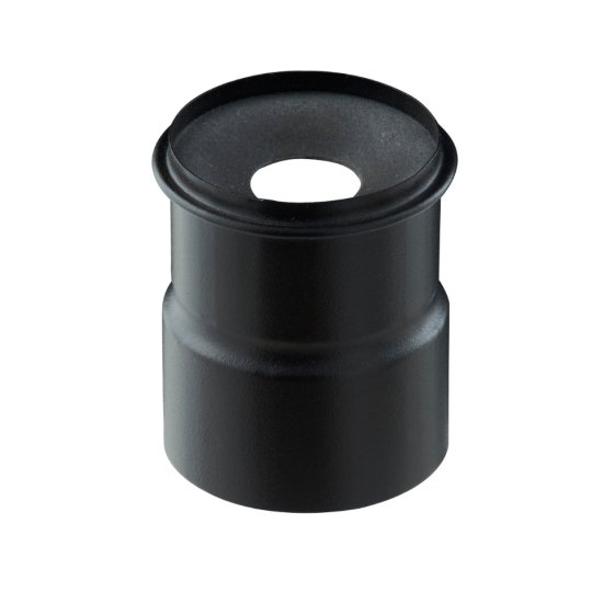 Adaptateur air etanche buse air 60 mm noir