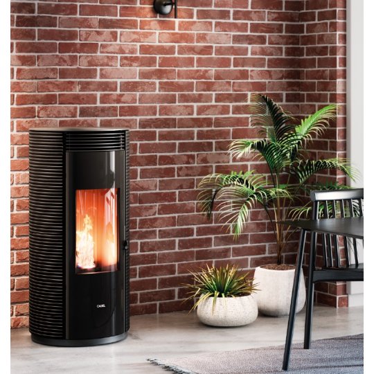 Poêle à granulés SPIN PLUS PS 9KW Fonte noire