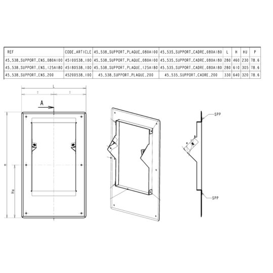 KIT RACCORD LONG TUBAGE 45 DEGRES A CLIPSER