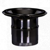 Réduction conique sur émaillé P 230I-..FUM EM Diamètre 150 noire