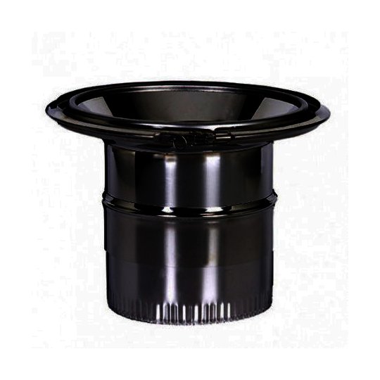 Réduction conique sur émaillé P 230I-..FUM EM Diamètre 150 noire