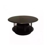 Chapeau de cheminée pare-pluie anti-oiseaux pour conduit inox-inox de Poujoulat