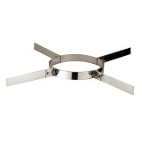 Collier à suspendre Poujoulat pour flexible  80 100 150 180 200 230 250 mm