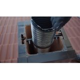 Plaque d'étanchéité supérieure 350x350 pour flexible 80 100 130 150 180 200mm