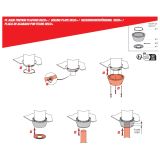 FINITION PLAFOND DECO+ H120 THERMINOX 150 émaillé Noir