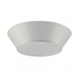 Finition plafond DÉCO+ pour conduit en attente DCOA 120 150I/G BLC MAT