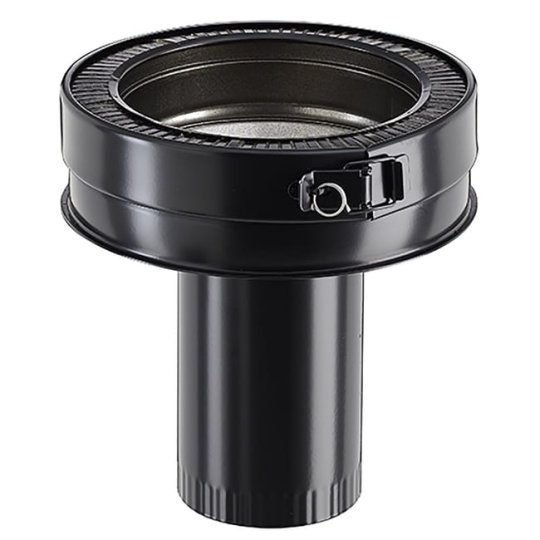 Raccord simple paroi / double paroi vers Émaille P200TZ-..FUM EM Diamètre 200