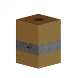 FOURREAU ISOLANT ø190 et 210 PLAFOND PLAT