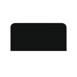 Plaque acier rectangulaire pour couloir