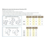 Calcul deport et devoiement des coudes PGI 80/130