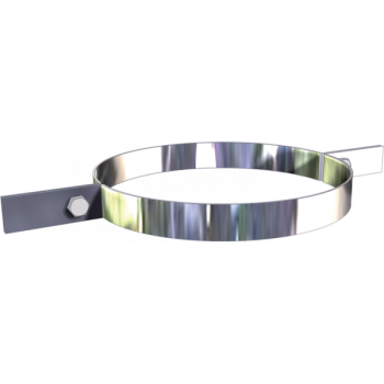 Collier de tubage gaine Ø200 inox
