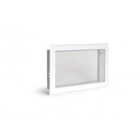 Grille  de décompression ECO blanche 195x60mm avec précadre