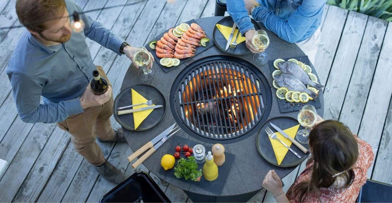 Tout savoir sur les tables plancha barbecue braséro - Solution Poêle